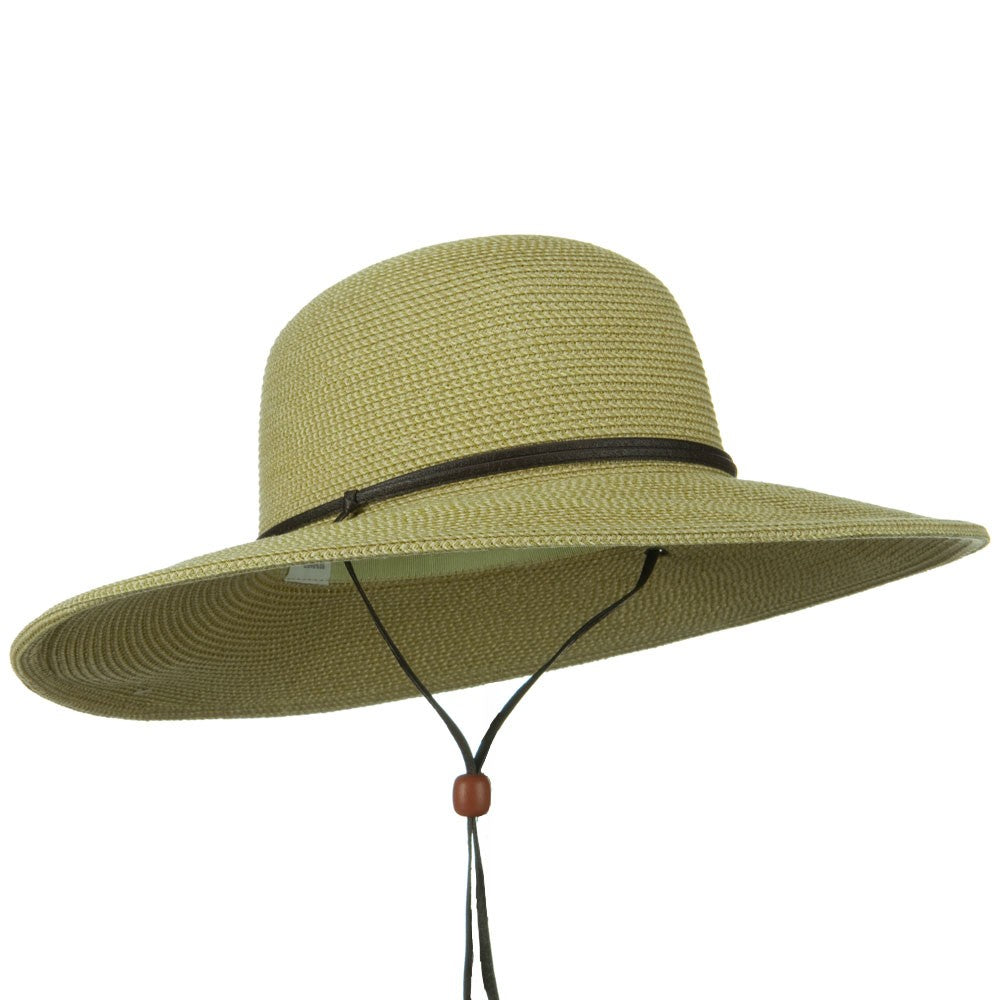 Flat 4 Inches Brim Straw Hat