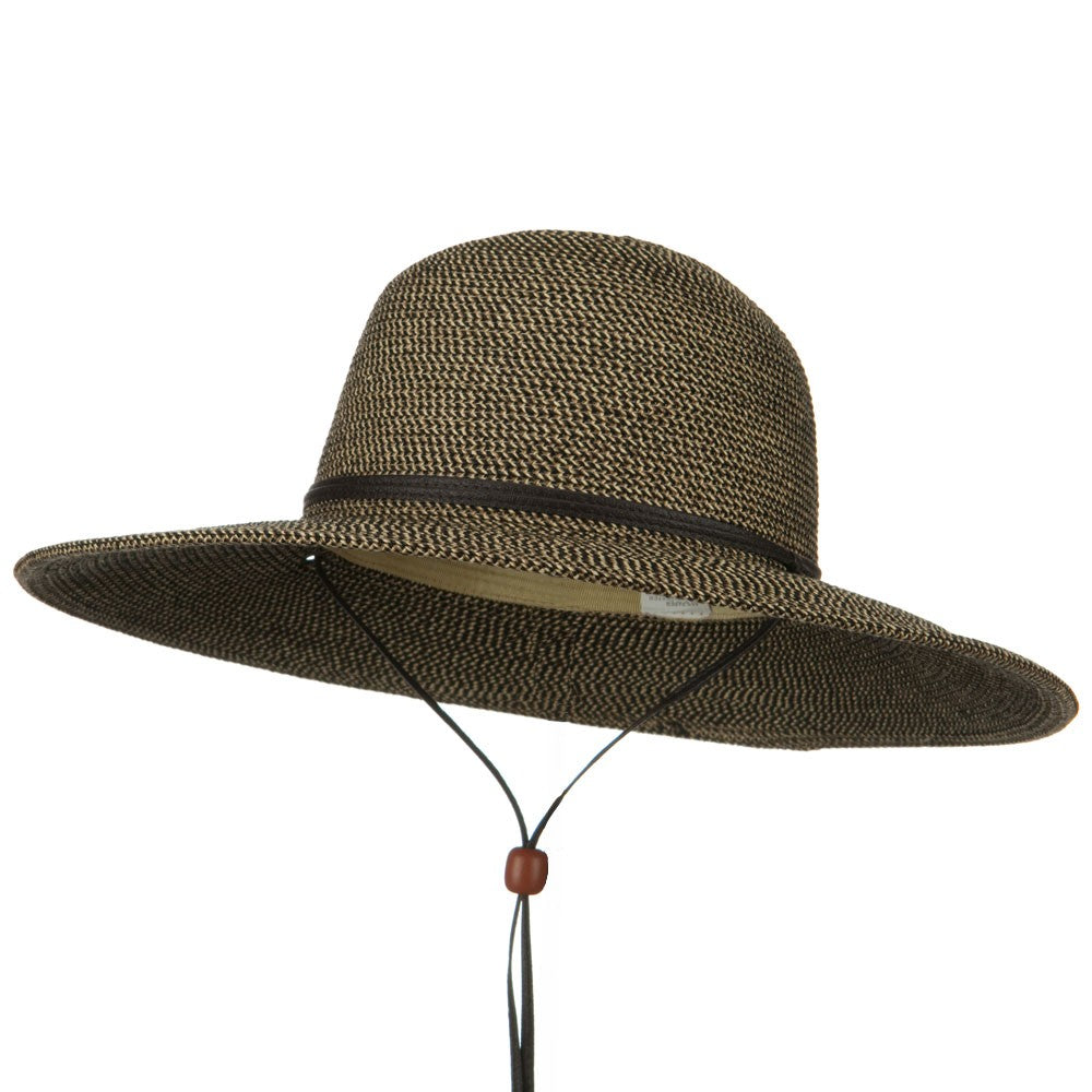 Flat 4 Inches Brim Straw Hat