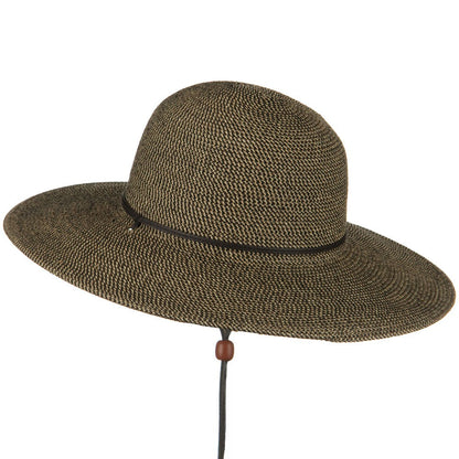 Flat 4 Inches Brim Straw Hat