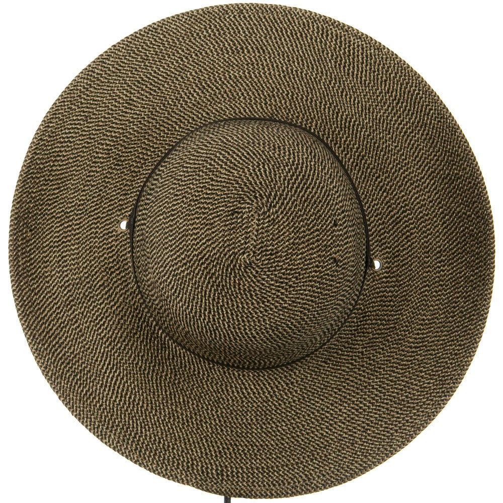 Flat 4 Inches Brim Straw Hat