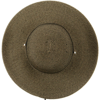 Flat 4 Inches Brim Straw Hat