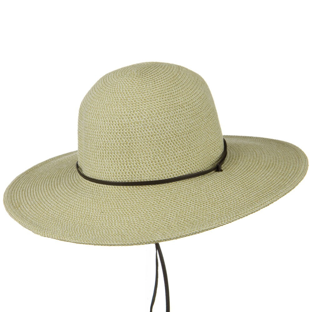 Flat 4 Inches Brim Straw Hat