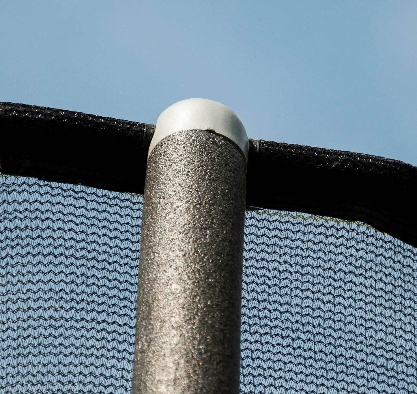 JumpKing 10 Foot Outdoor Trampoline  78sqft & Safety Net Enclosure, Blue JK10VC1