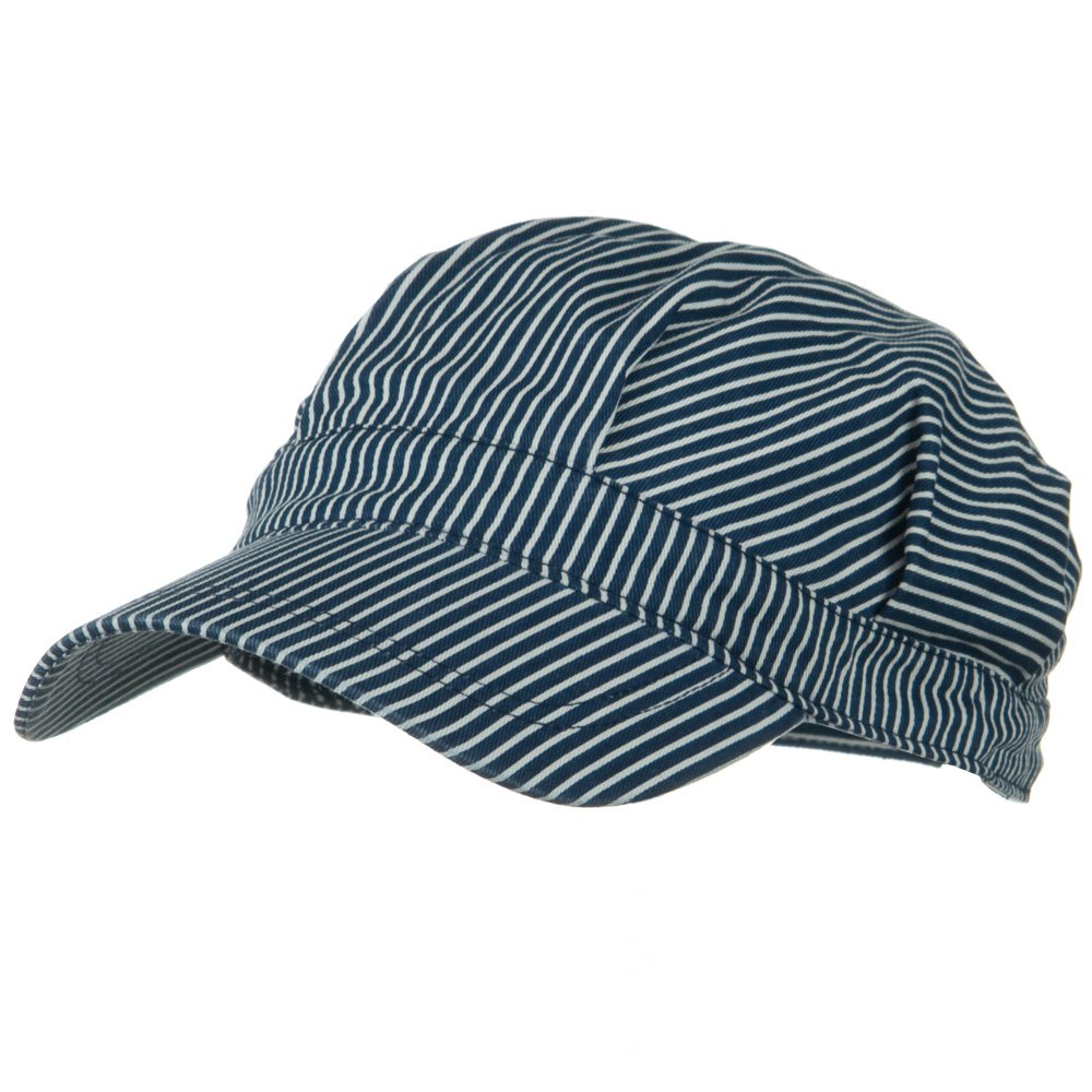 Dark Striped Conductor's Cap