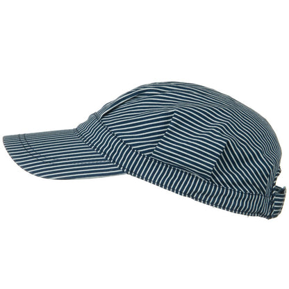 Dark Striped Conductor's Cap