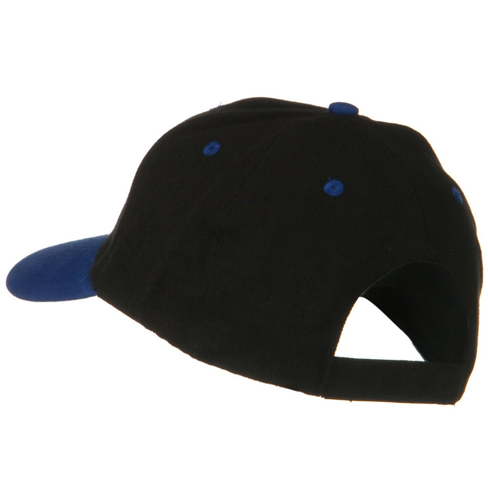 2 Tone Brushed Bull Denim Mid Profile Cap