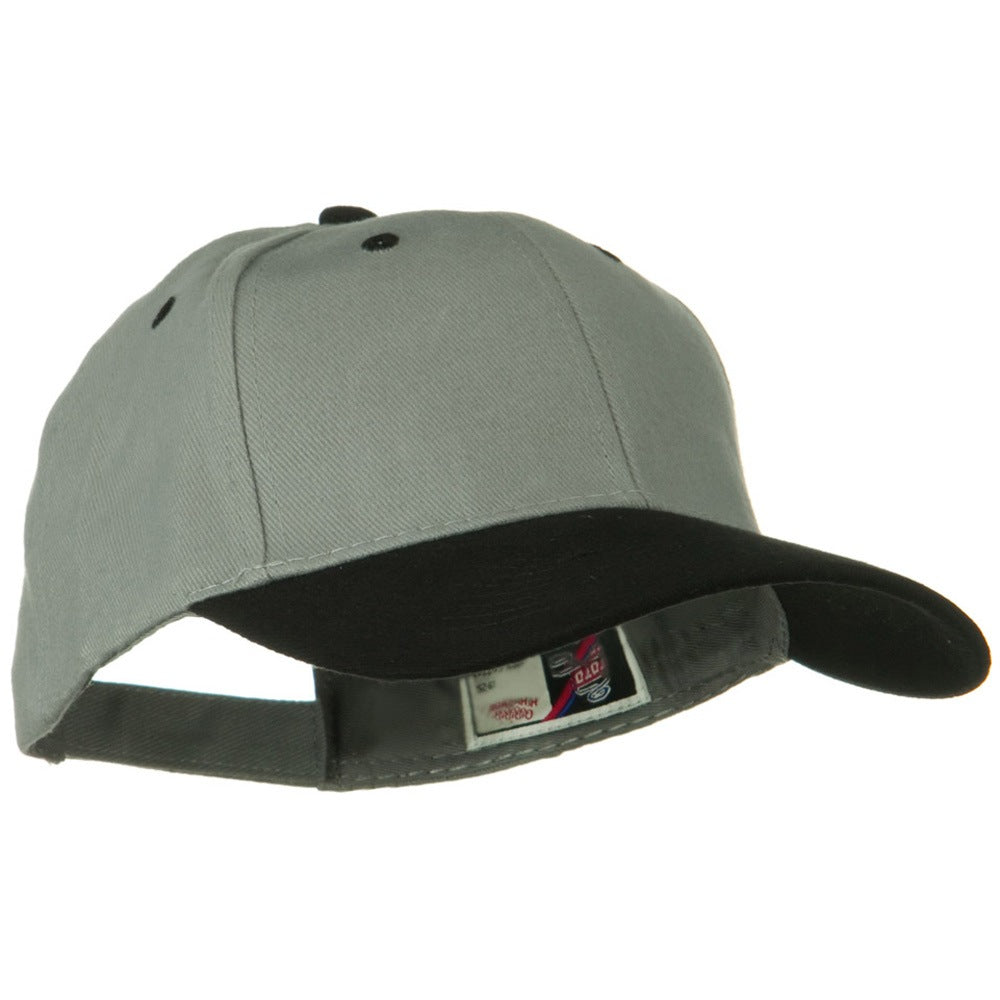 2 Tone Brushed Bull Denim Mid Profile Cap