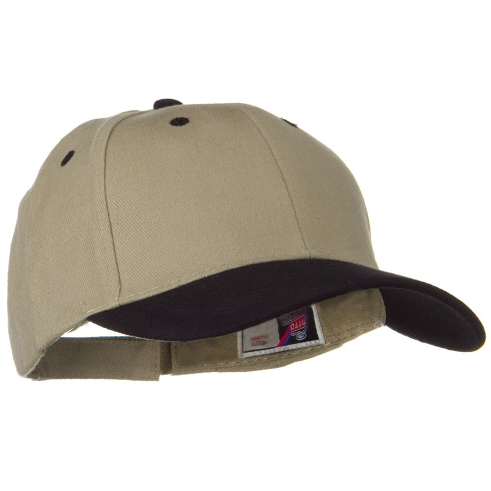 2 Tone Brushed Bull Denim Mid Profile Cap