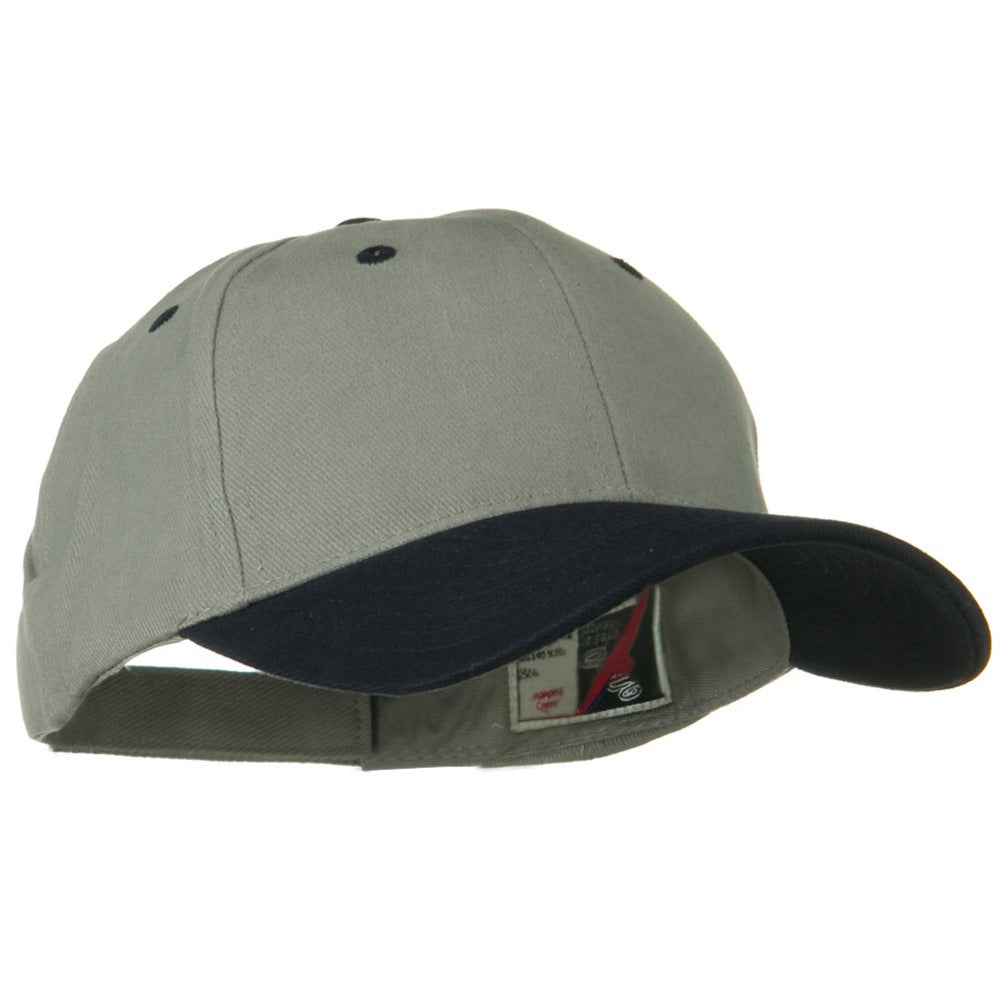 2 Tone Brushed Bull Denim Mid Profile Cap