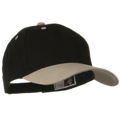 2 Tone Brushed Bull Denim Mid Profile Cap