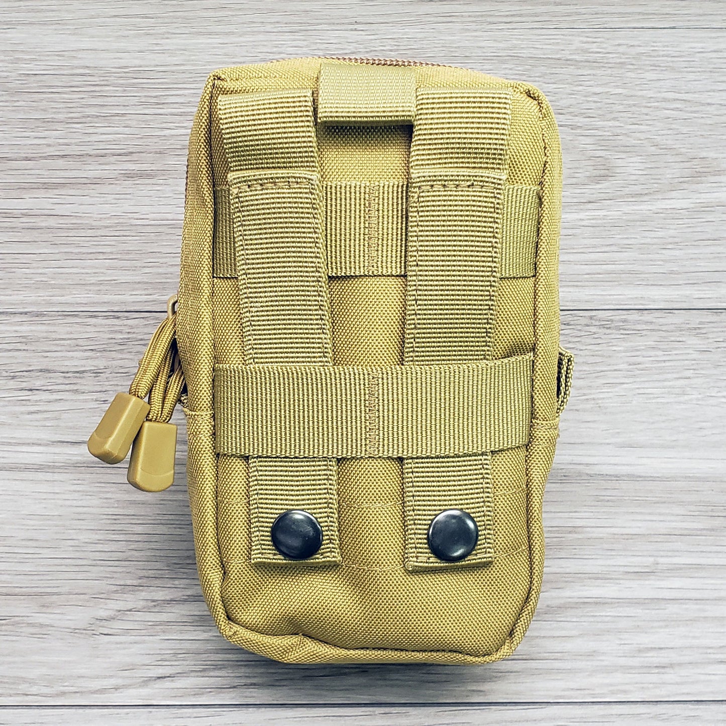 Nylon "Possibles" Bag - Pack and Store Small Items - Molle / PALS Attachment Straps for Belt or Pack Carry