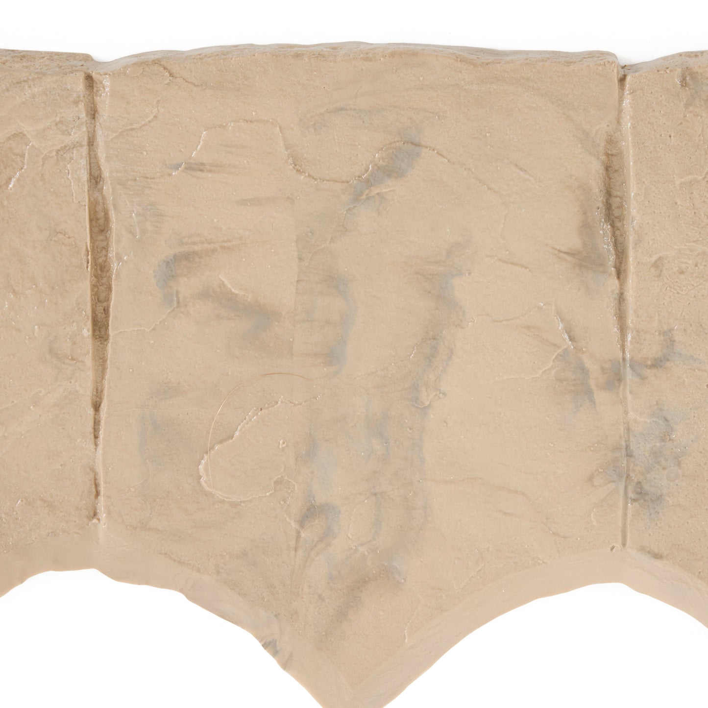 Suncast Landscape Design Border Decorative Natural Rock Stone Edging (10 Pack)