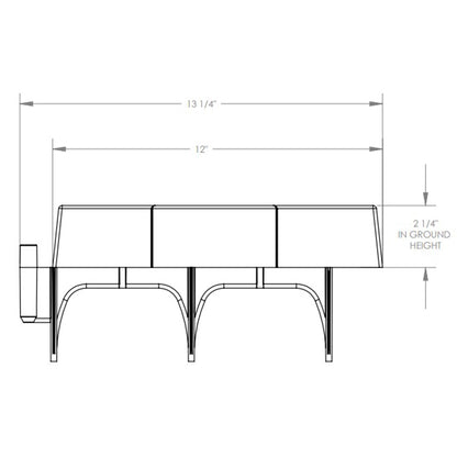 Suncast 10 Piece 12" Landscape Design Border Decorative Natural Stone Edging