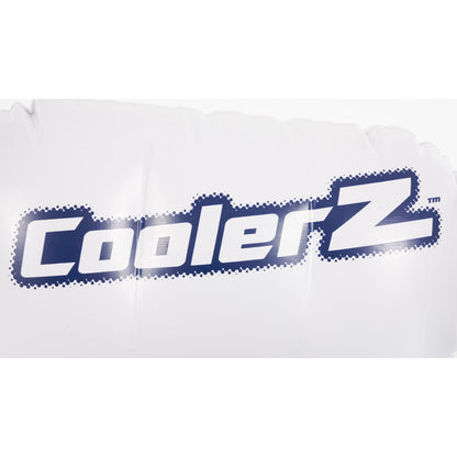 Bestway CoolerZ Rapid Rider Inflatable Lake Pool Tube Float, Blue/Gray, 4 Pack