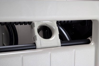 Suncast Swivel Hose Reel Storage Hideaway w/Smart Trak Hose Guide & Bin (4 Pack)