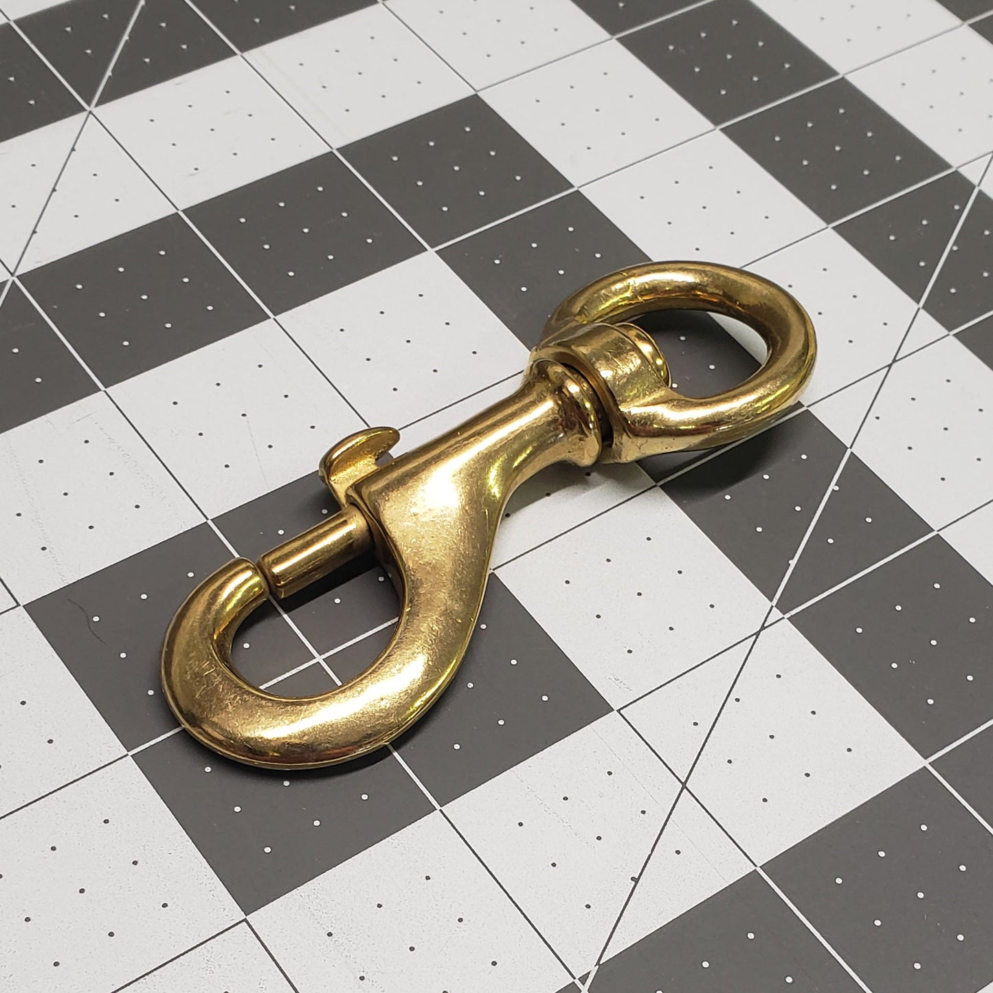 Solid Brass Swivel Snaps - Large Heavy-Duty SIze for Large Pet Leashes, Tie-Outs, Etc.