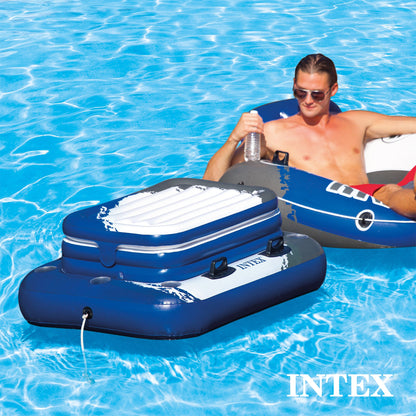 Intex 16ft x 48in Ultra XTR Round Frame Pool, Pump, Cooler, & Floats (2 Pack)