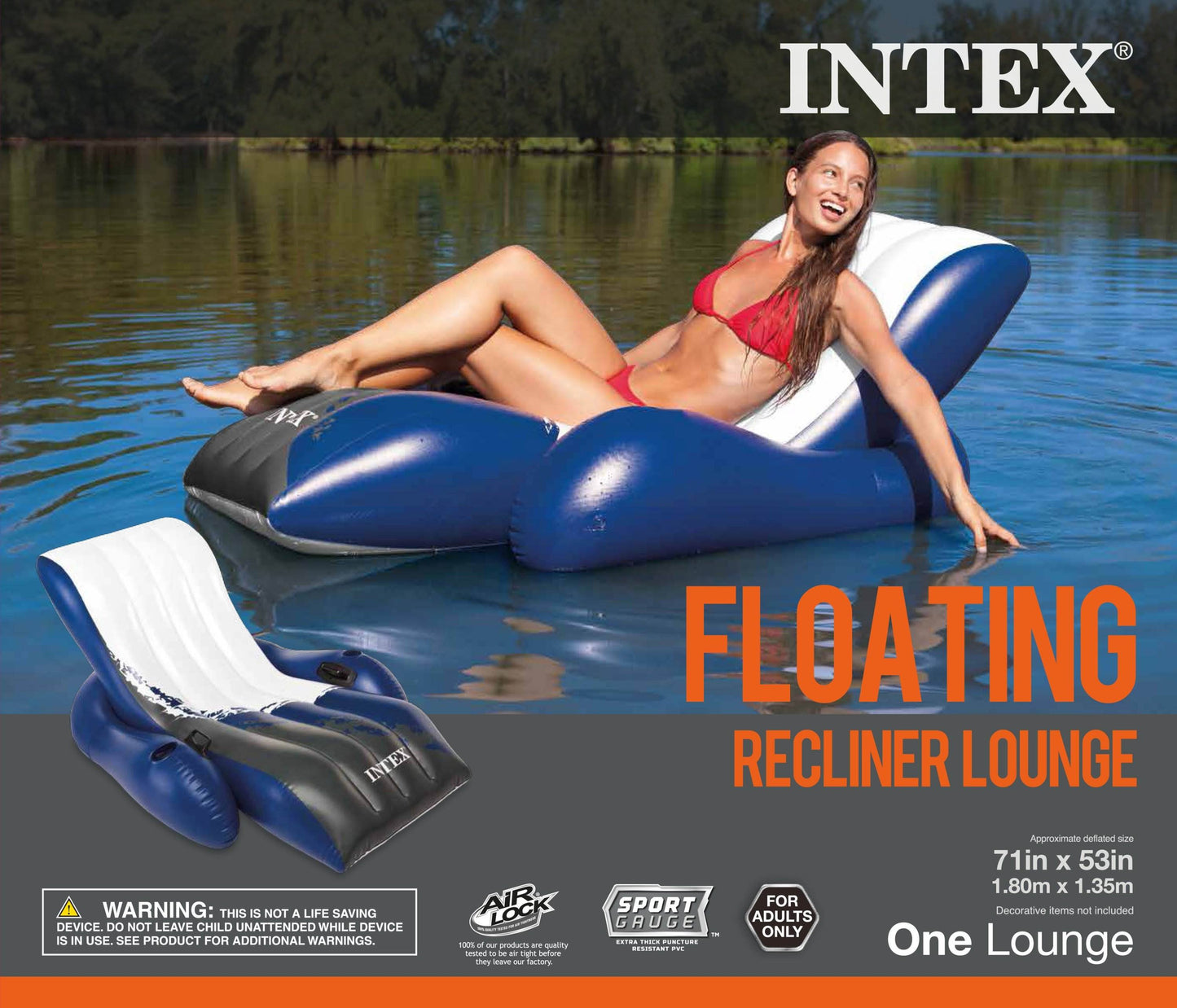 Intex 16ft x 48in Ultra XTR Round Frame Pool, Pump, Cooler, & Floats (2 Pack)