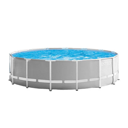 Intex 15ft x 15ft x 48in Above Ground Pool Set & Filter Pump Cartridge(6 Pack)