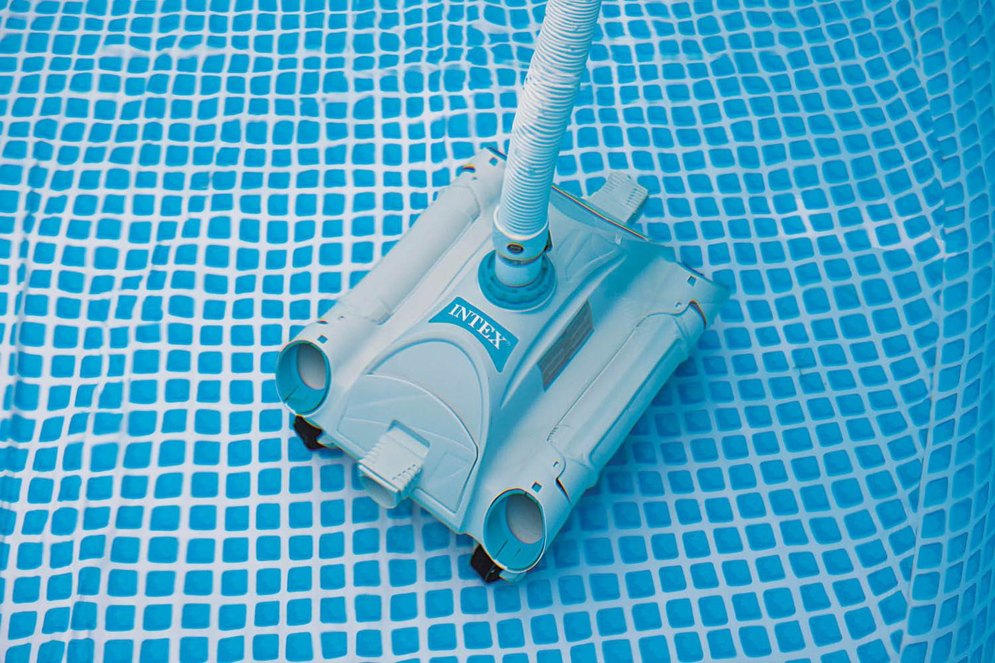 Intex 2800 GPH Above Ground Pool Sand Filter Pump and Automatic Pool Vacuum