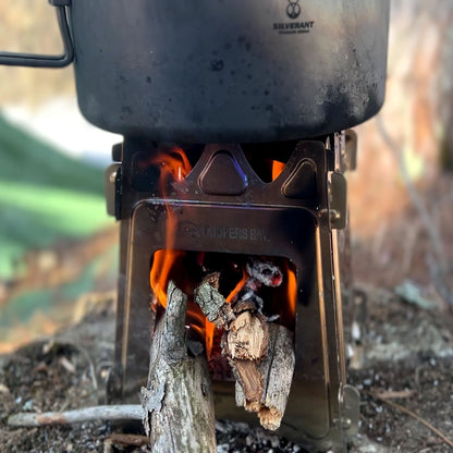 Hiker Twig Stove - UltraLite Titanium Flat-Pack Stove