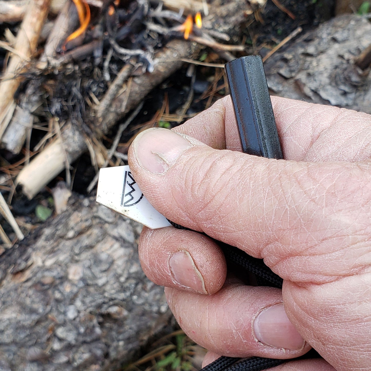 HexaLite™ "Mini" - Compact Ferro Rod Fire Starter - 6-Sided Shape & Ceramic Striker