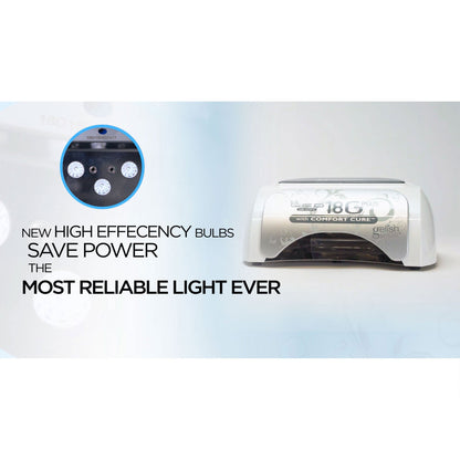 Gelish 18G Plus with Comfort Cure 36 Watt LED High Performance Gel Curing Light