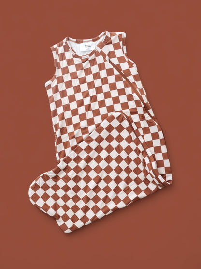 COPPER CHECKERS DREAM SLEEP SACK