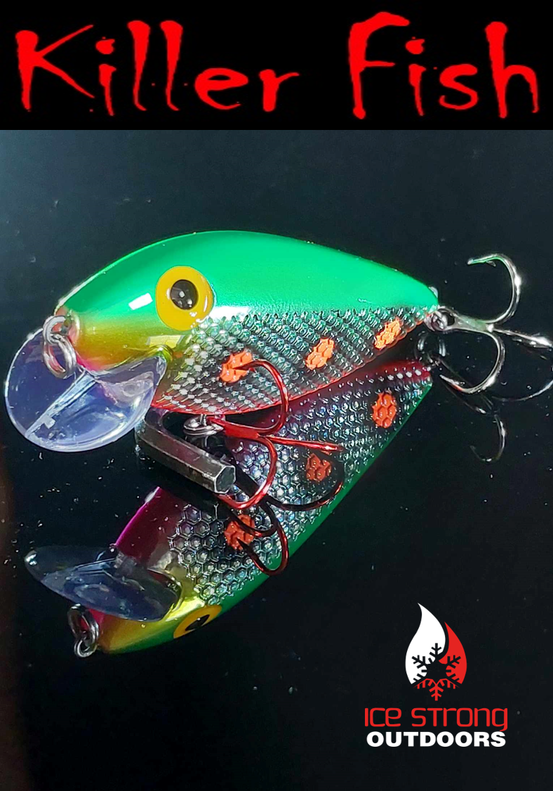 NEW!!!  Killer Fish - Rattling Shallow Diver UV