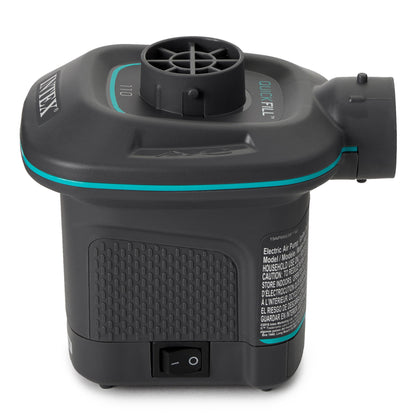 Intex Splash N Chill Island Inflatable Pool Float Lounger w/ Quick Fill Air Pump