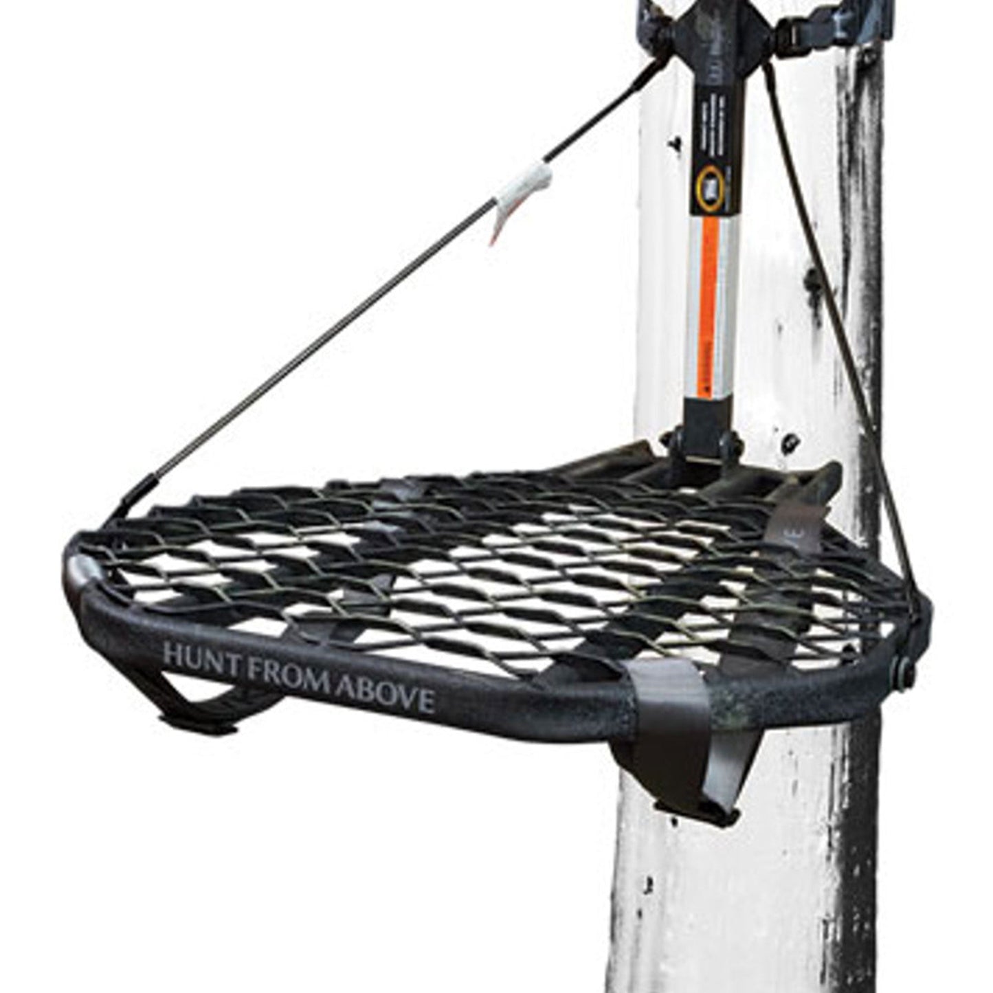 Hawk COMBAT Hang On Tree Stand, Deer Stand with 21 x 27" Saddle Hunting Platform