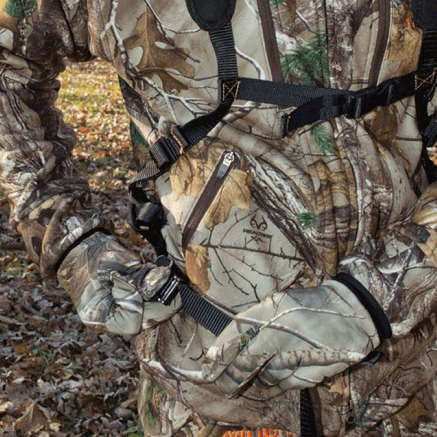 Muddy Outdoors Magnum Pro Padded Adjustable Treestand Harness System (2 Pack)