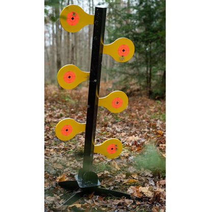 Birchwood Casey World of Targets 49in Handgun Dueling Tree Steel Shooting Target