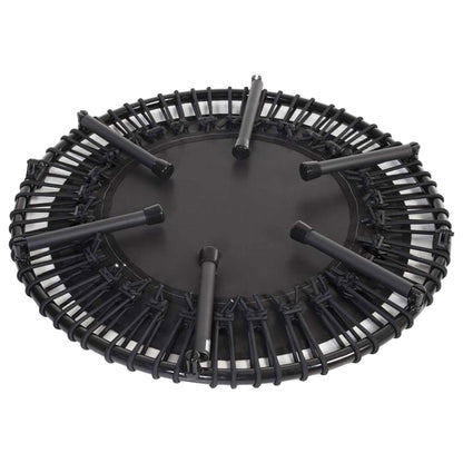 JumpSport 230F Folding Fitness Rebounder Trampoline for In Home Cardio Fitness