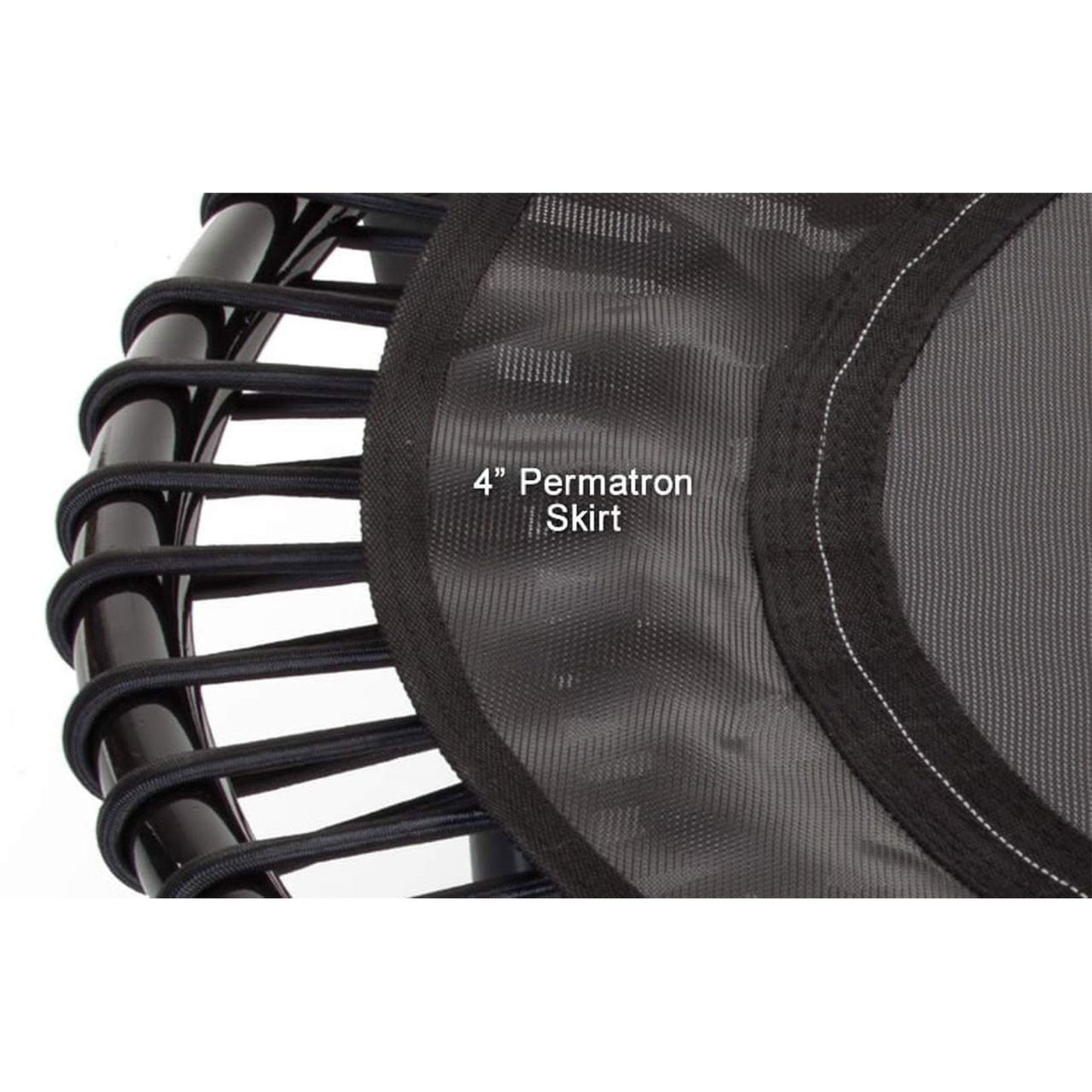 JumpSport 230F Folding Fitness Rebounder Trampoline for In Home Cardio Fitness