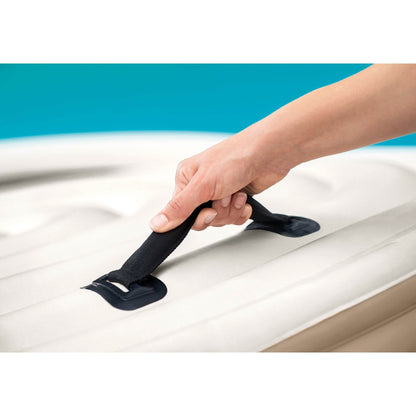 Intex PureSpa Hot Tub Cover w/ Foam Headrest (2 Pack) & Removable Seat (2 Pack)