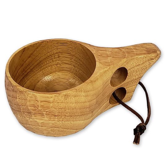 Skógr™ Nordic Style Kuksa - Carved Wood Camp Mug - Choice of Sizes