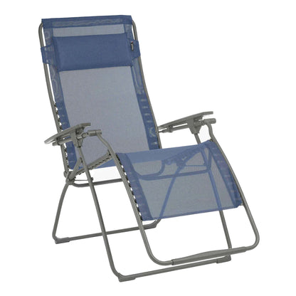 Lafuma R-Clip Batyline Iso Relaxation Zero Gravity Outdoor Lounge Recliner Ocean