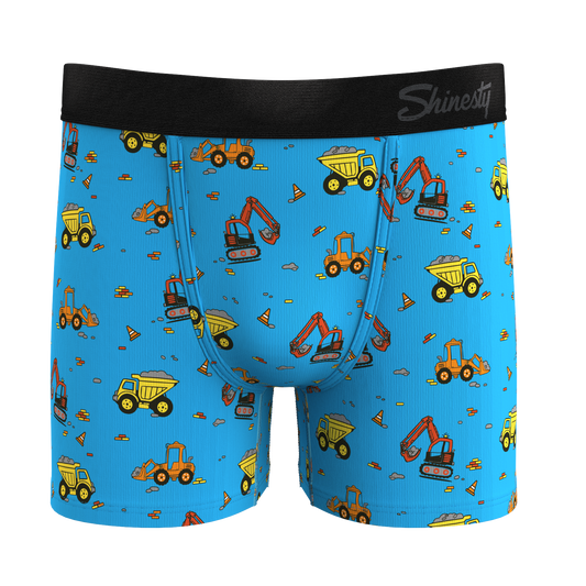 The Dig and Dump | Construction Boy's Boxer Briefs