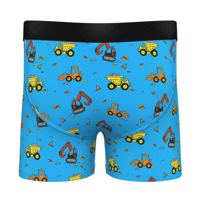 The Dig and Dump | Construction Boy's Boxer Briefs