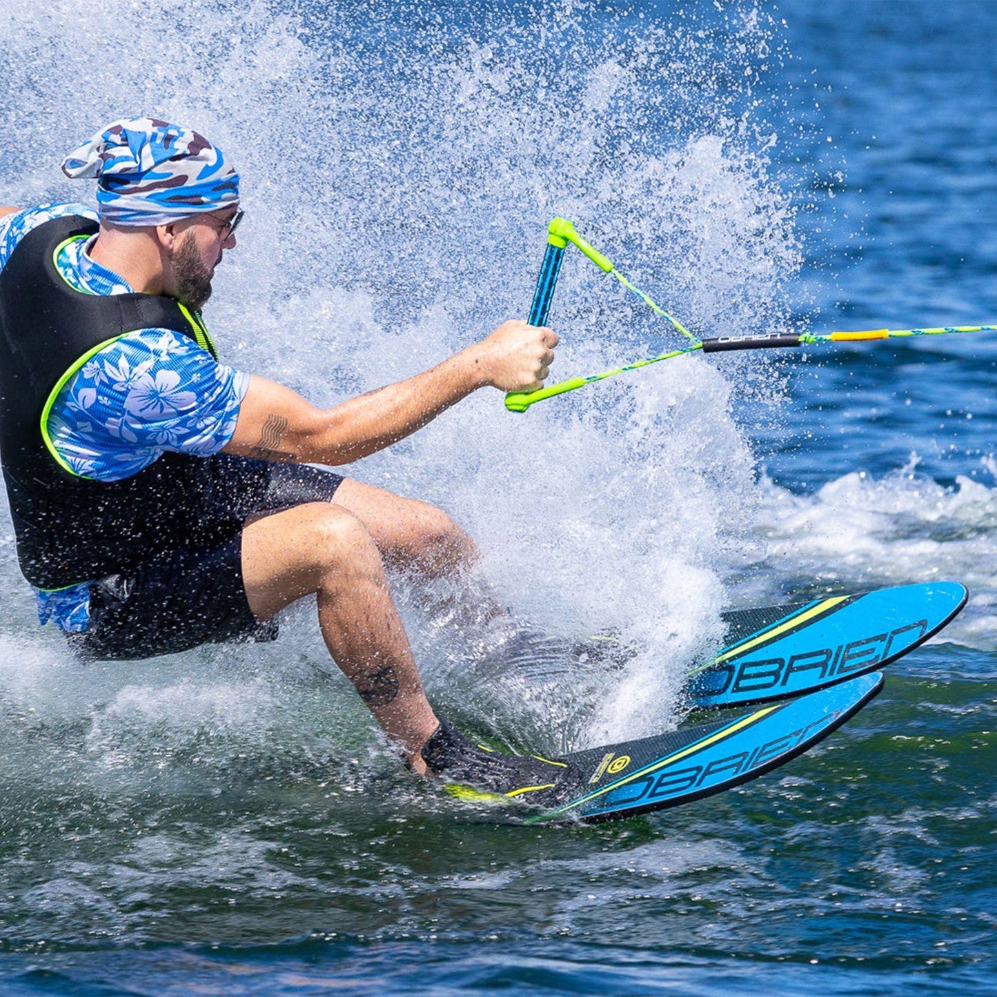 O’Brien Celebrity 64” Combo Water Skis w/ Adjustable Bindings for Smaller Skiers