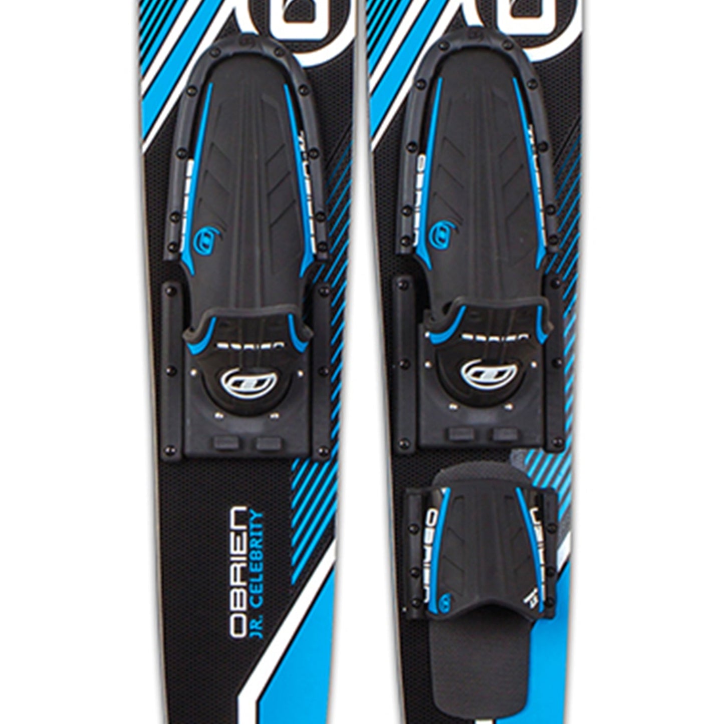 O'Brien Watersports Adult 58 inches Celebrity Jr. Water Skis, Blue and Black