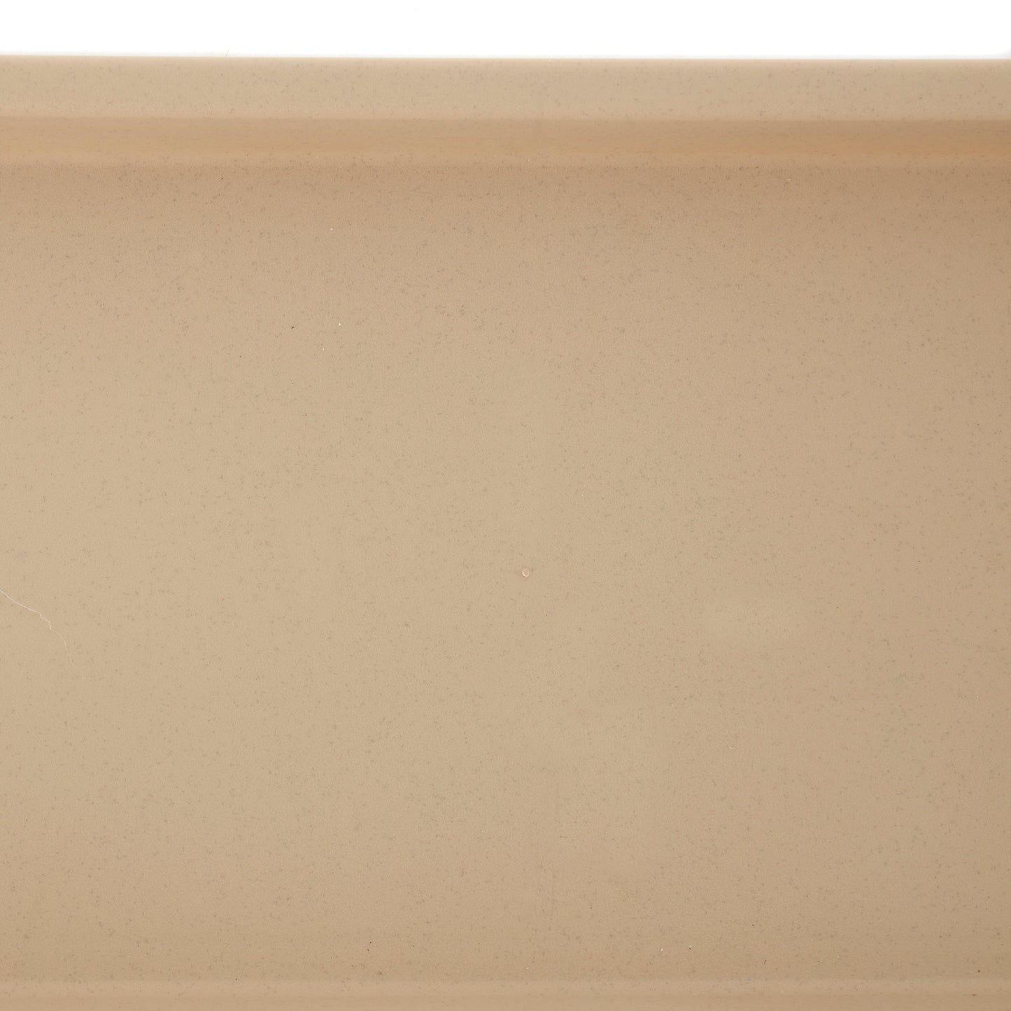 HC Companies Farmhouse Venetian 23.5 In Rectangular Flower Box Saucer, Sandstone