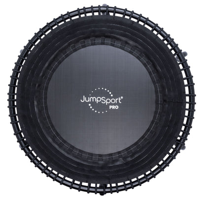 JumpSport 350 PRO Indoor Lightweight 39" Round Fitness Trampoline with 4 Videos