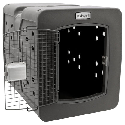 Dakota283 G3 High-Security Polyethylene Framed Door Kennel, XLarge, Dark Granite