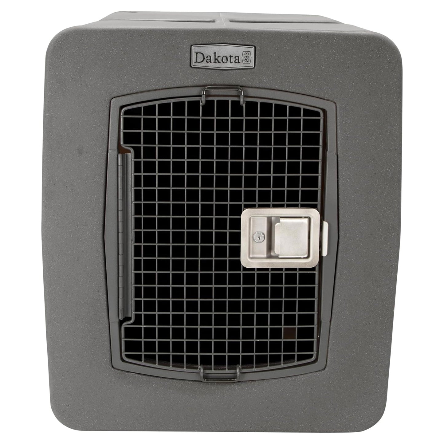 Dakota283 G3 High-Security Polyethylene Framed Door Kennel, XLarge, Dark Granite