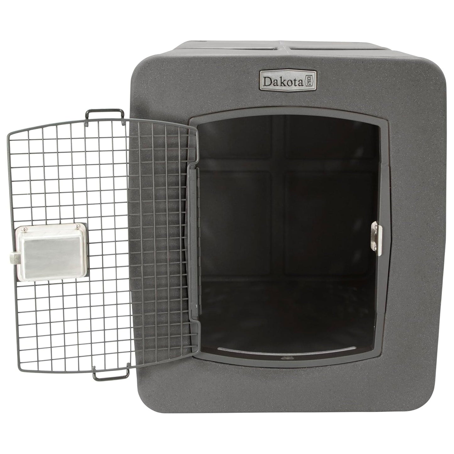 Dakota283 G3 High-Security Polyethylene Framed Door Kennel, XLarge, Dark Granite
