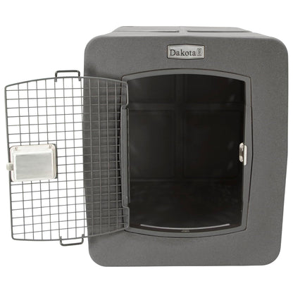 Dakota283 G3 High-Security Polyethylene Framed Door Kennel, XLarge, Dark Granite