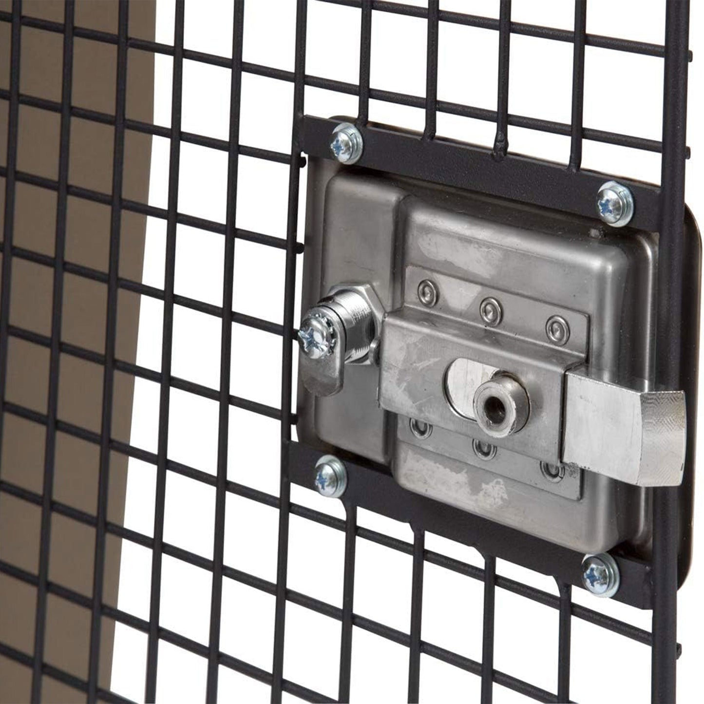 Dakota283 G3 High-Security Polyethylene Framed Door Kennel, XLarge, Dark Granite