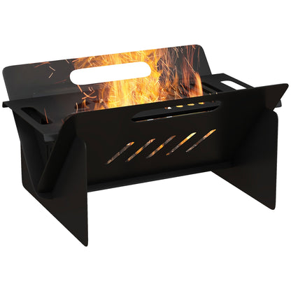 3-In-1 Portable Fire Pit, Stove & Coffee Table